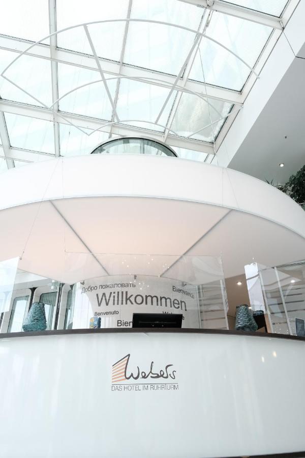 Webers - Das Hotel Im Ruhrturm Essen Eksteriør billede